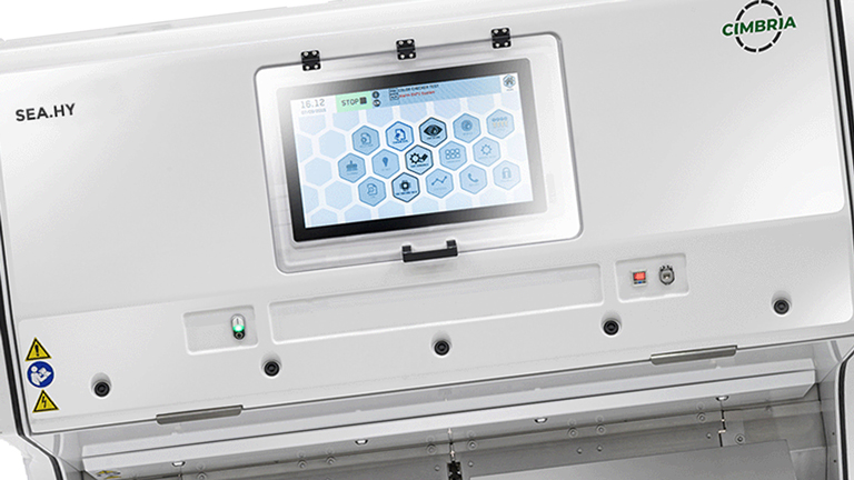 SEA.HY The SEA.HY Optical Sorter, previously known as Hypersort, excels at separating almonds, hazelnuts, pistachios, and other nuts from foreign bodies and contaminants like shells, stones, wood, glass, and plastics using hyperspectral near-infrared cameras